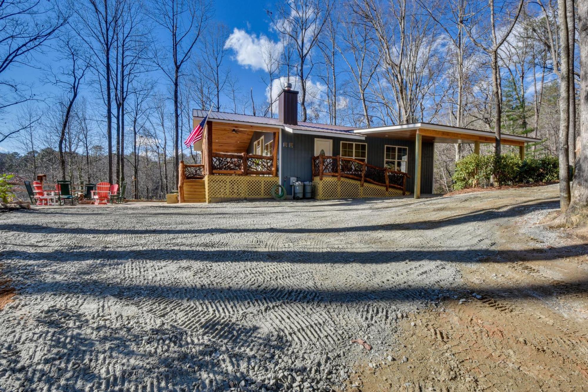 Mountain-View Cabin About 2 Mi To Downtown Clayton! Villa Exterior photo